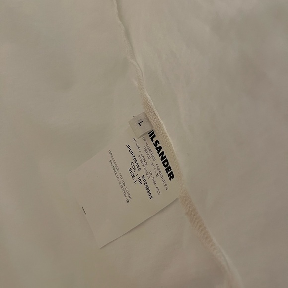 Jil Sander Off-White Short Sleeve Tee - Picture 3 of 3